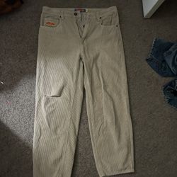 Khaki corduroy Empyre Pants
