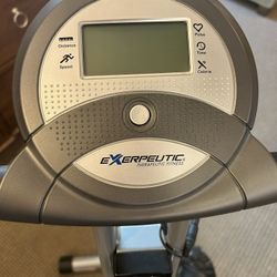 Exerpeutic Foldable Exercise Bike 