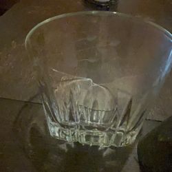 Used Princess House Glass Bowl 