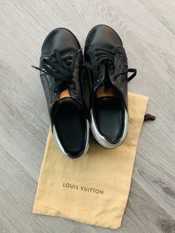 Louis Vuitton Black Leather Sneakers for Sale in Las Vegas, NV - OfferUp