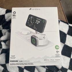 Nimble Podium 3-in-1 Wireless Charger 