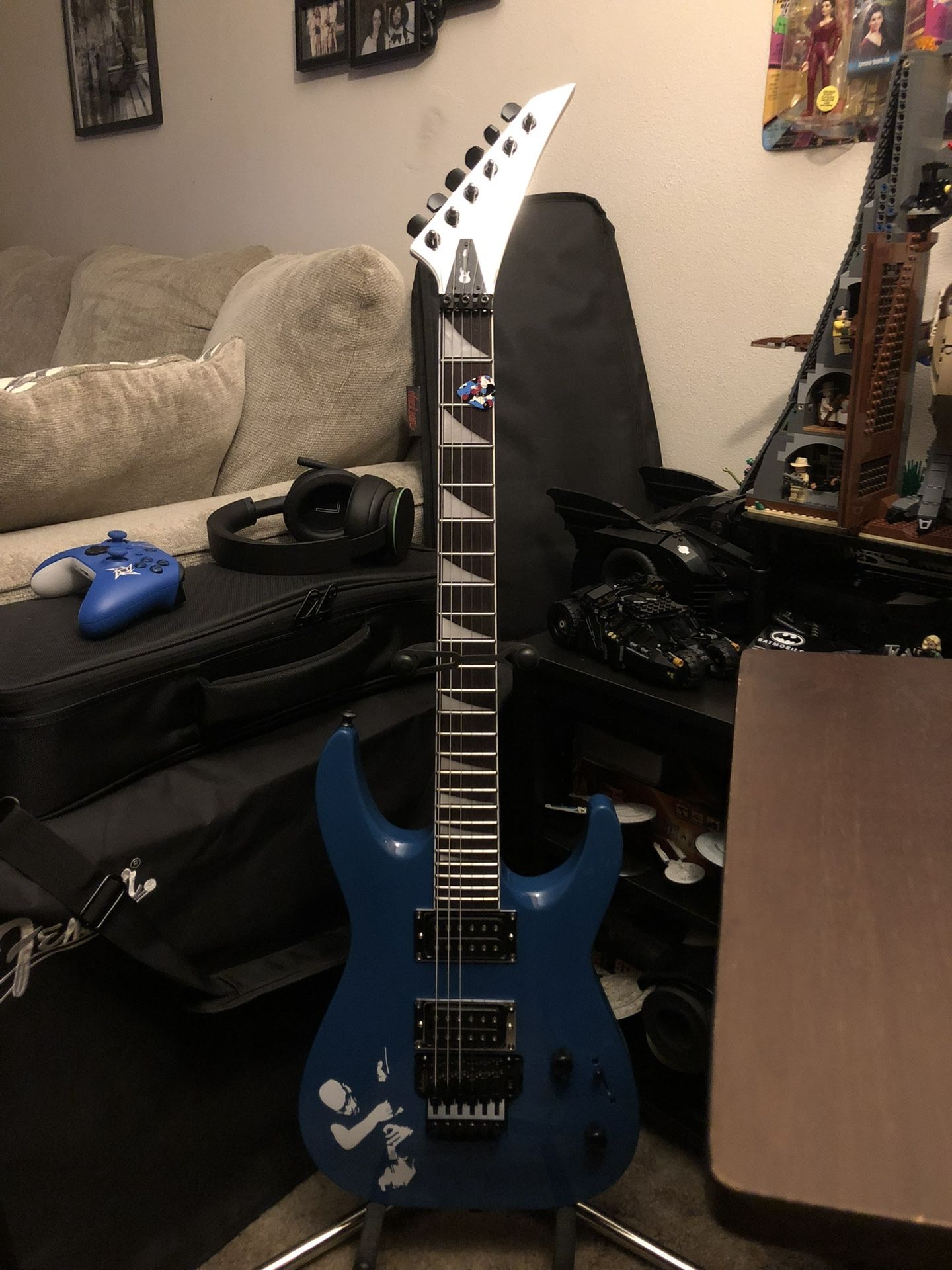 Custom Joe Satriani Tribute Guitar