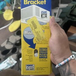 A/C Safe Universal Light-Duty Window Air Conditioner Support Bracket for ACs up to 80-lbs to Protect and Support the Unit and Window Frame