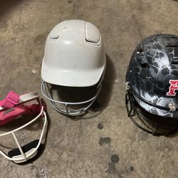Youth baseball/softball helmets
