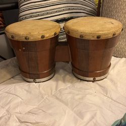 Very Loved Gently Used Mini Bongo Drums 