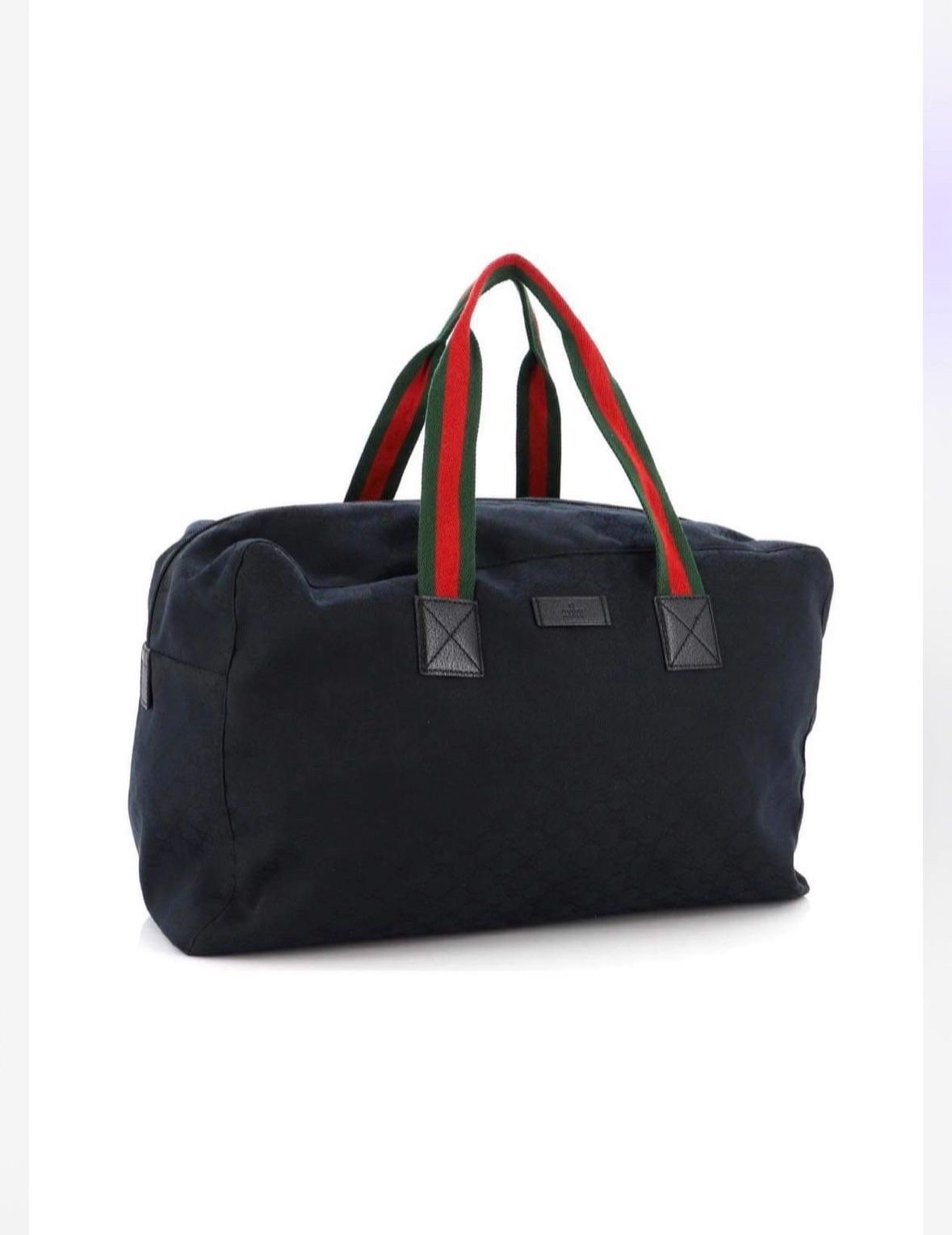 Gucci Authentic Designer Duffle Travel Bag