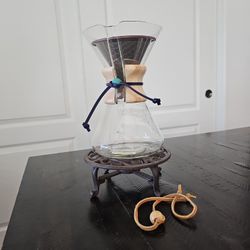 Vintage Handblown 5 Cup Chemex
