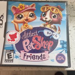 Nintendo DS Littlest Petshop Beach Game