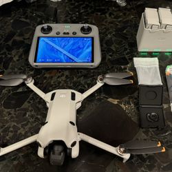 DJI Drone Mini Pro 4 - Full Kit - As NEW - Used 3 Times