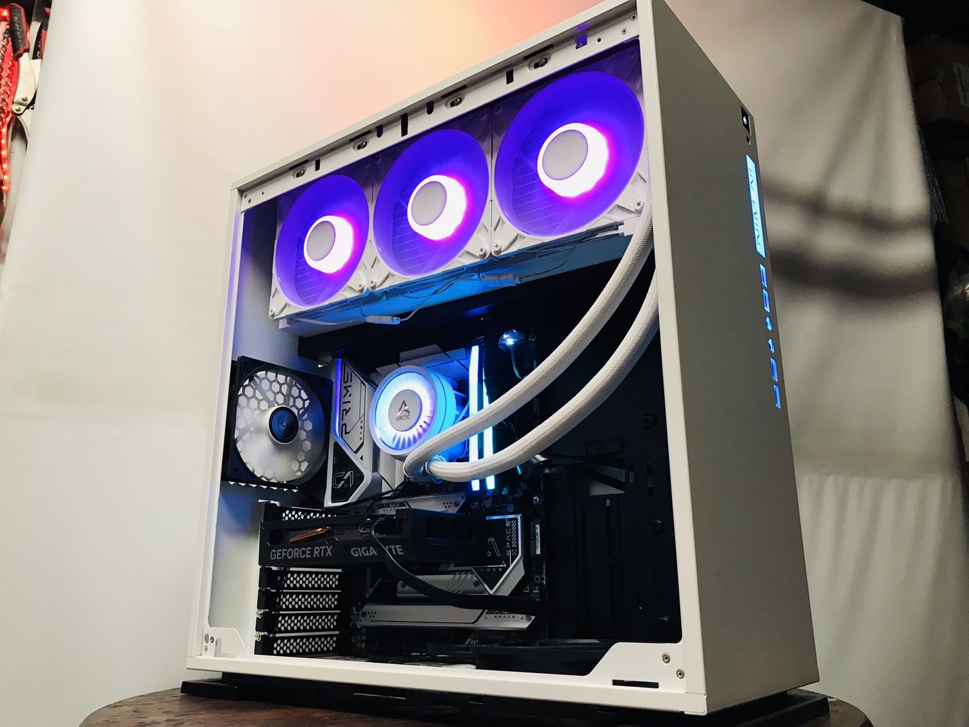 Intel Core i5-14600K RTX 4060 8GB • 1TB SSD • 32GB RAM DDR5 GAMING PC Video Editing Music Computer Studio Streaming Day Trade