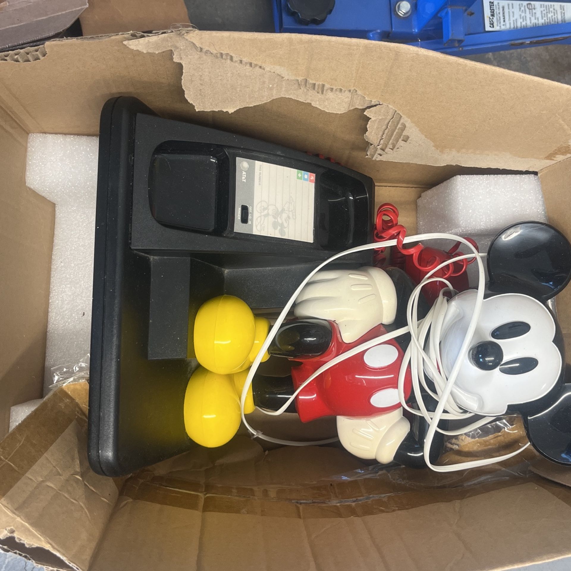 Vintage Mid Century Mickey Mouse Telephone