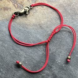 Unisex Adjustable Red Bracelet 