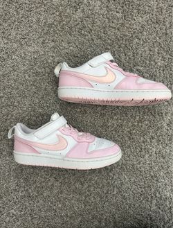 Nike Court Borough Low Pink Little Kid Size 3