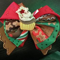Miños De Navidad Para Niñas/hair Bows