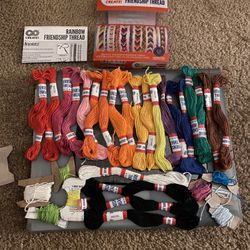 Go Create Neon Assorted Colors Friendship Thread, 36 Colors