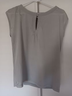 Sleeveless Grey Shirt