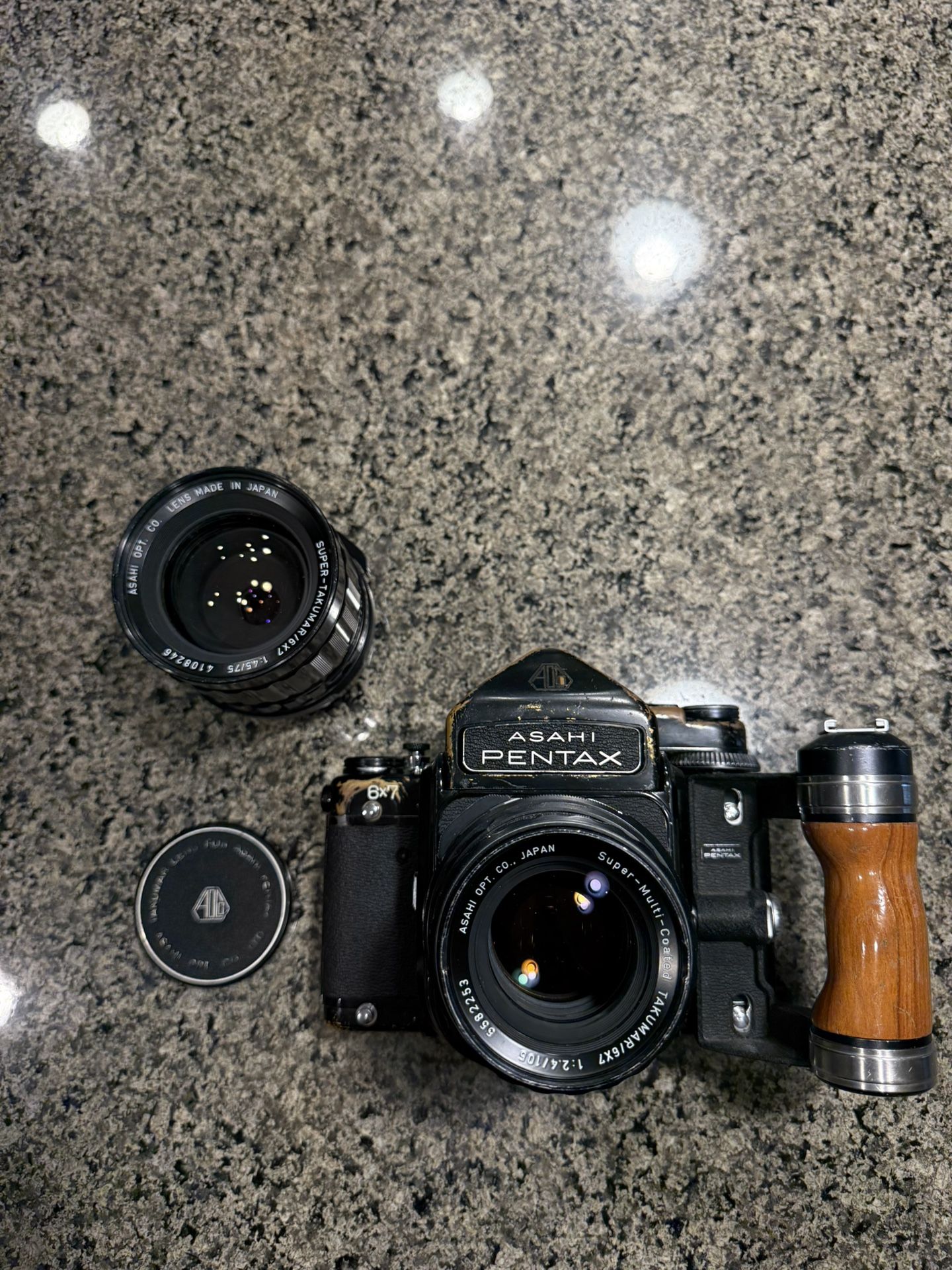 Pentax 6x7 MLU With 2 Lenses (cla'd)