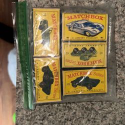Lot Of Vinatge Max Box Cars 