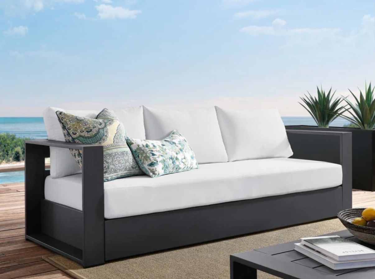 Modway Tahoe Outdoor patio powder coated sofa