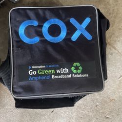 Cox Coax Bag With Extras Cable 