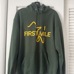 Rivian First Mile Champion Brand Hoodie Size Large