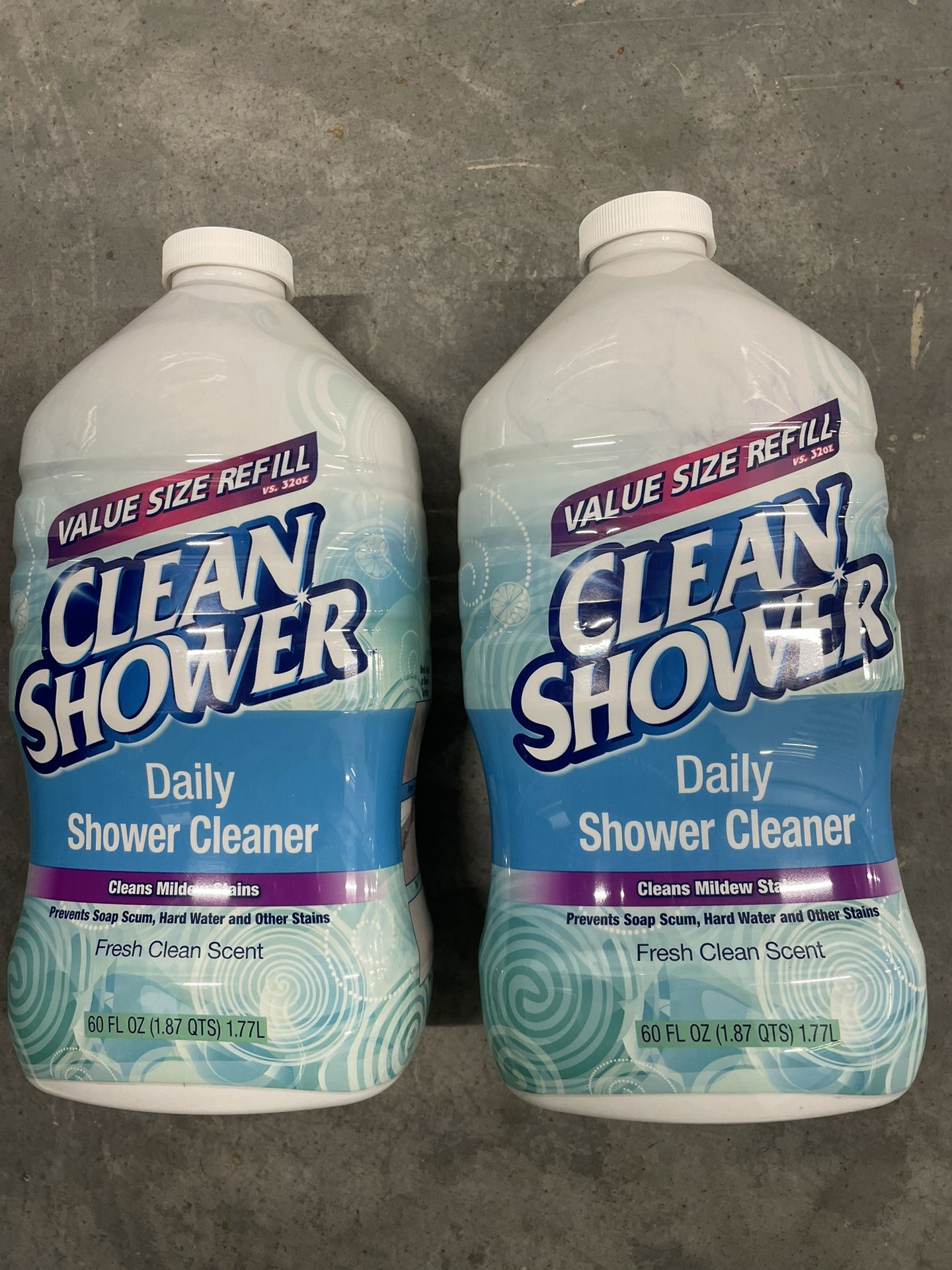 CLEAN SHOWER REFILL 60OZ by CLEAN SHOWER MfrPartNo 00001 (2 Pack)