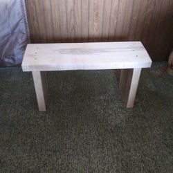 maple plant bench