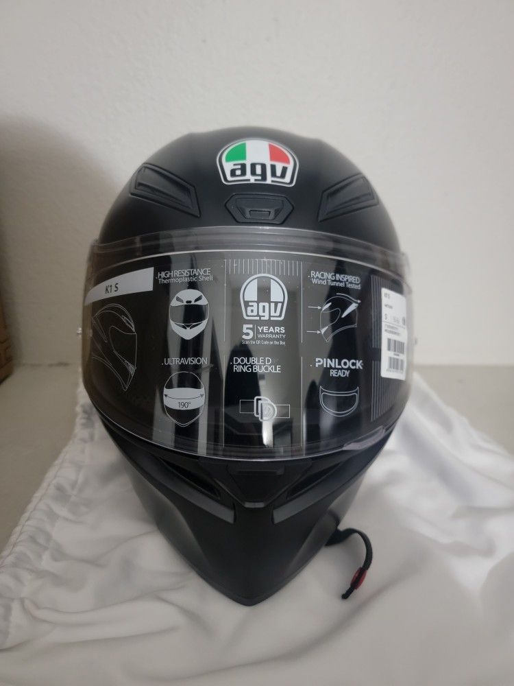AGV K1S Matt Black - Size S