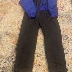 Eddie Bauer One Piece Snowsuit Women’s Ebtek Ski/Snow Suite Vtg XL 18