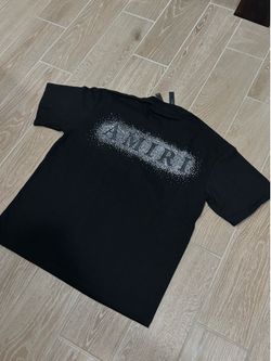 Black amiri tee