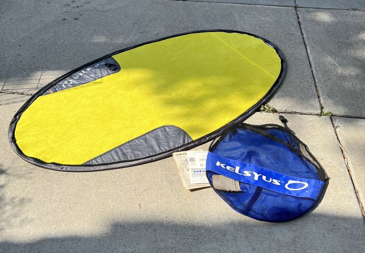 Kelsyus Floating Hammock Inflatable Pool Lounger Raft Plus Carrying case