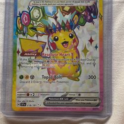 Pikachu Surging Sparks Full Art