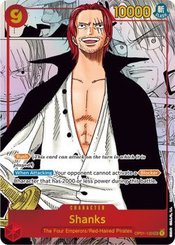 LTB Raw Op01 Manga Shanks 