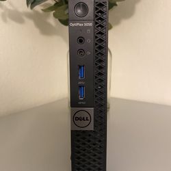 Dell Optiplex 5050 micro tower with 500GB SSD, 16GB Ram, HDMI, and DP