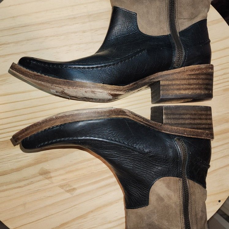 FREE PEOPLE SEMI COWBOY BOOT LIKE NEW