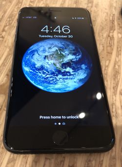 Apple iPhone 7 Plus with 256GB memory. Unlocked and Excellent condition. Comes with case, charger and headphones.