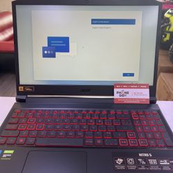 Acer Nitro 5 Gaming laptop With 8GB RAM And 256GB Storage 