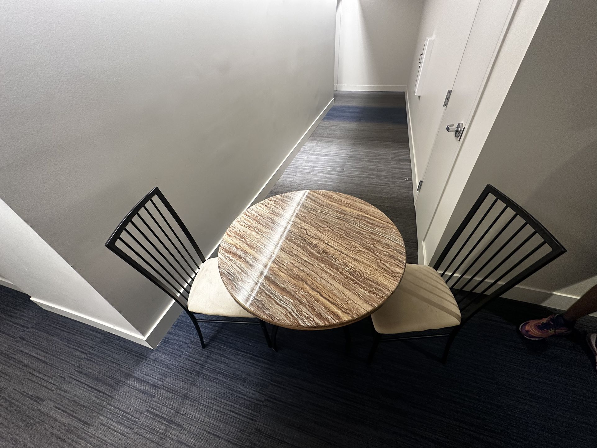 chairs and table set