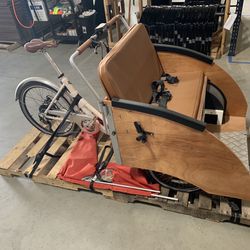 Electric Cargo Bike for Carrying Adults / Elderly