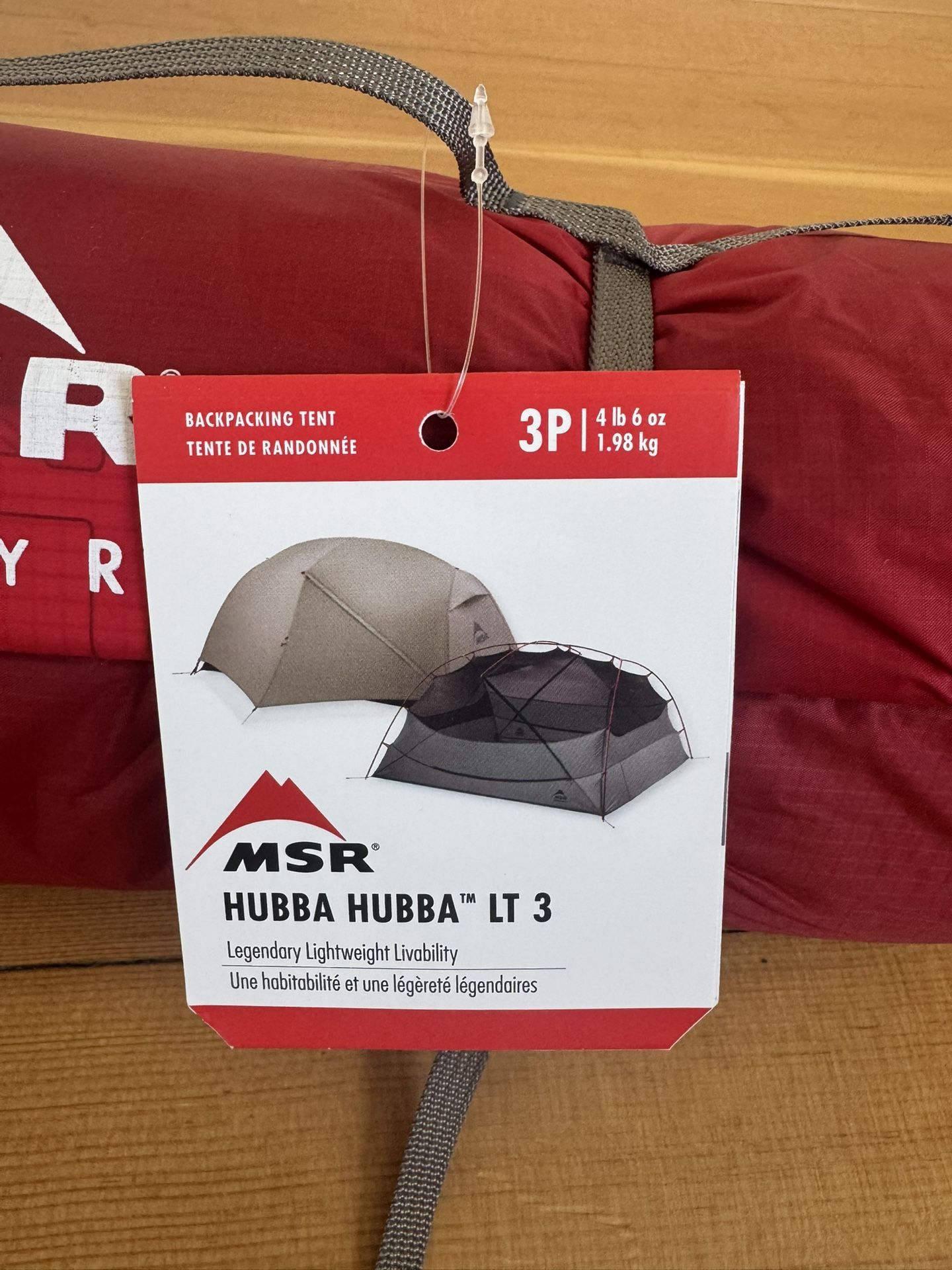 MSR Hubba Hubba LT 3-Person Backpacking Tent