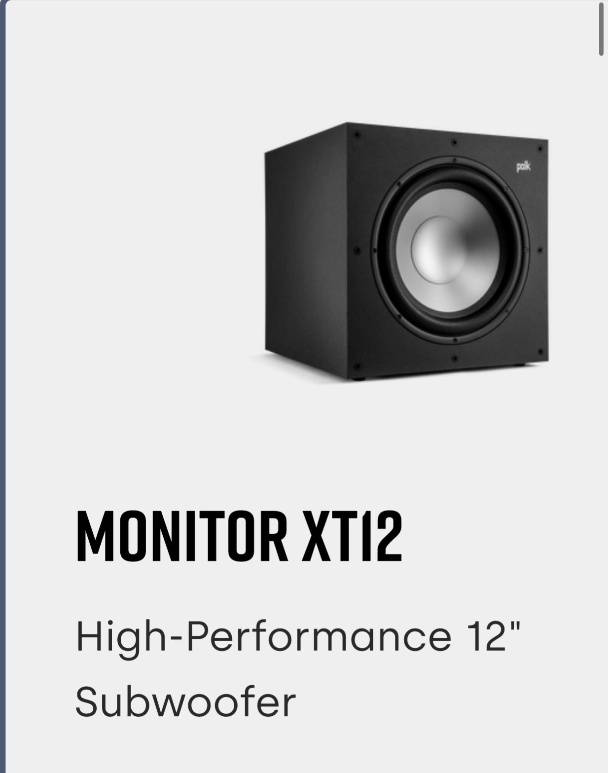 MONITOR XT 12