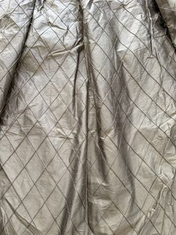 Tall Luxury Draperies - 100% Silk Dupioni Fabric