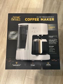 Thyme & Table 12-Cup Programmable Coffee Maker