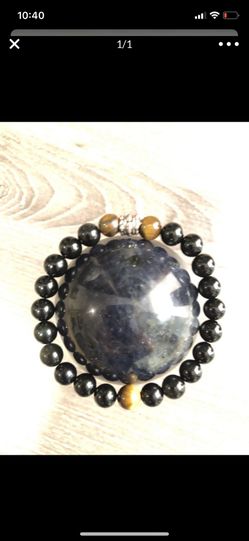 8mm Tiger Eye Beaded Bracelet