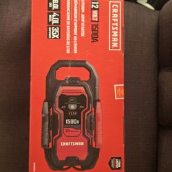 Craftsman 12 Volt 1500 Amp Lithium Jump Starter