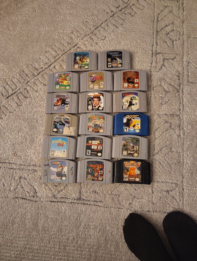N64 Game Lot