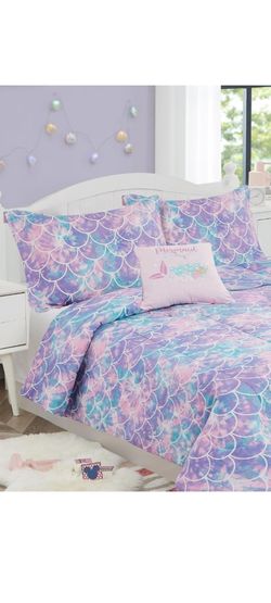 Queen Size Mermaid Bedding Set