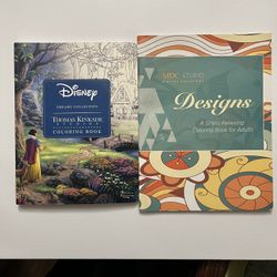 2 Coloring Books – $10 for Both (Brand New!) 
