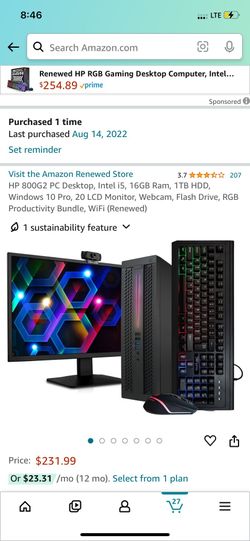 Gaming pc Needs Hard drive