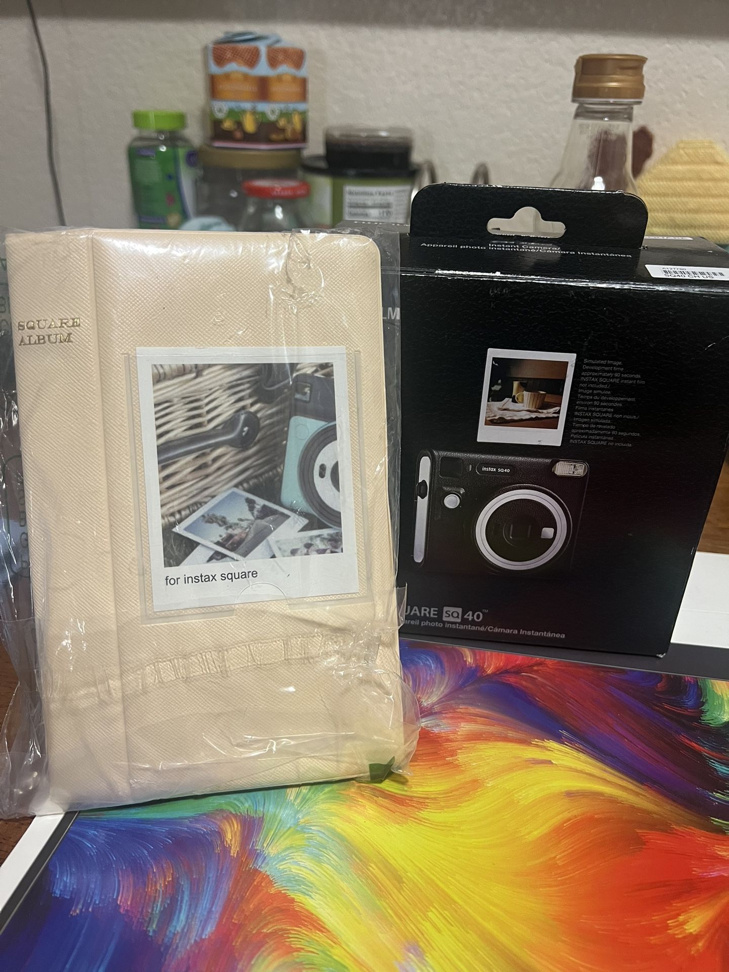 Open Box Fujifilm Instax Square SQ40 Instant Film